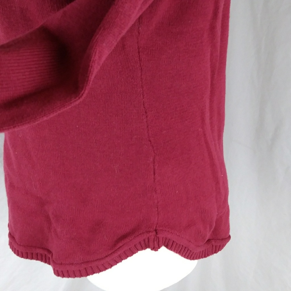 3/20$Cotton blend knit sweater fall pocket size SP - Picture 7 of 8